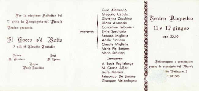Depliant 1981